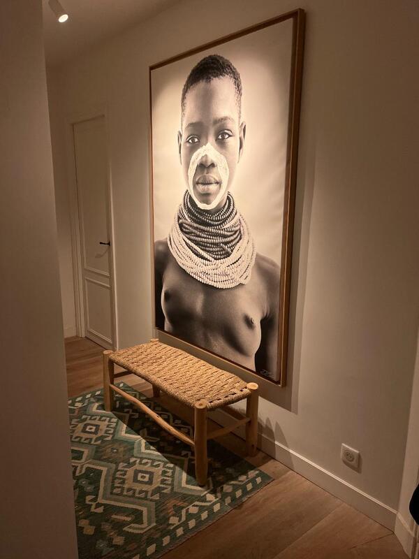 Black and White Photography David Ballam South Africa in a private house in Paris 