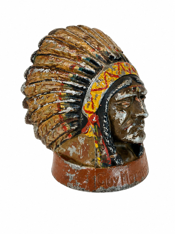 Guy Motors Indian head / tête d’indien Guy Motors 
