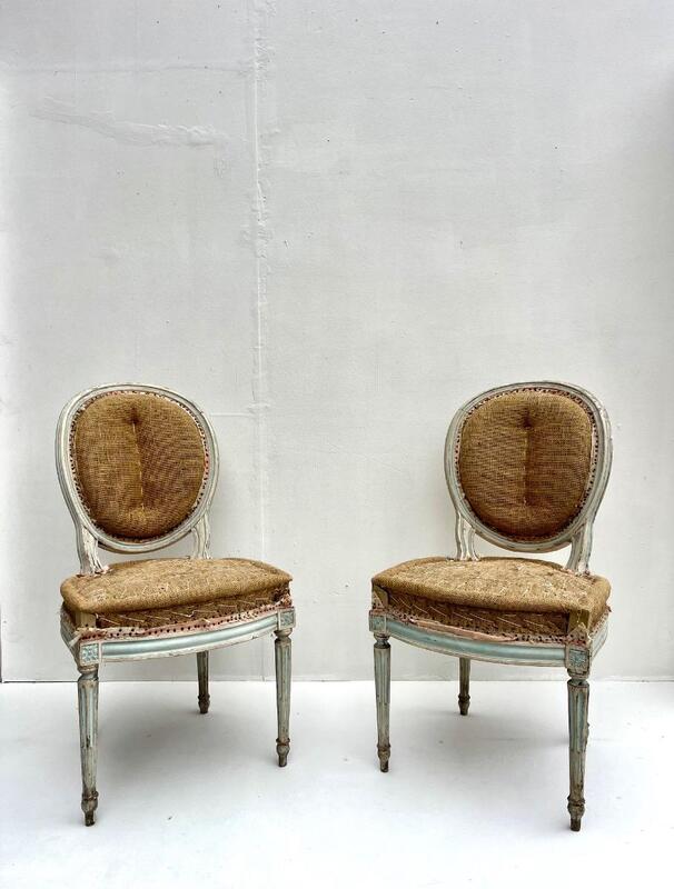 Pair Chairs / Chaises Patina 