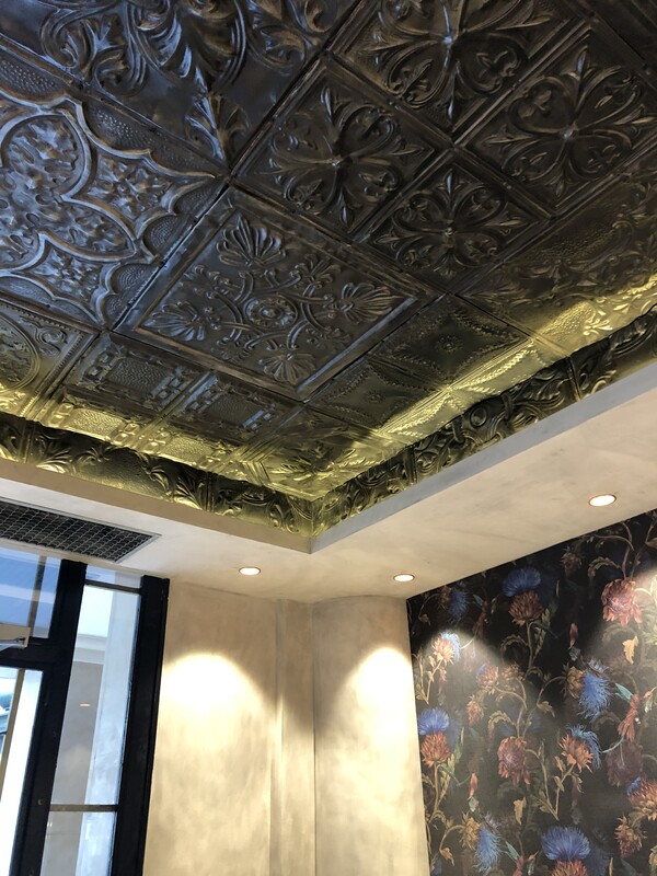 Plafond HALL entrée Haussmannien Paris 