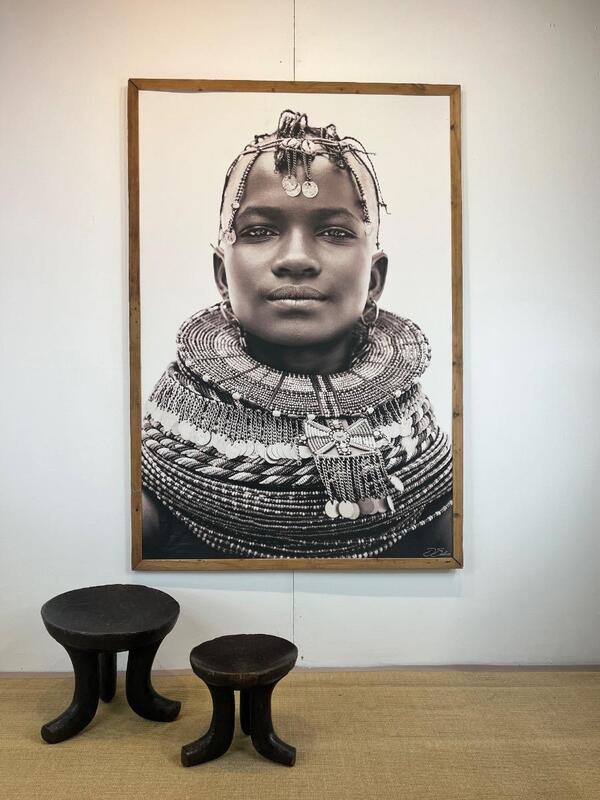 Portrait of Samburu girl -Lake Turkana Kenya