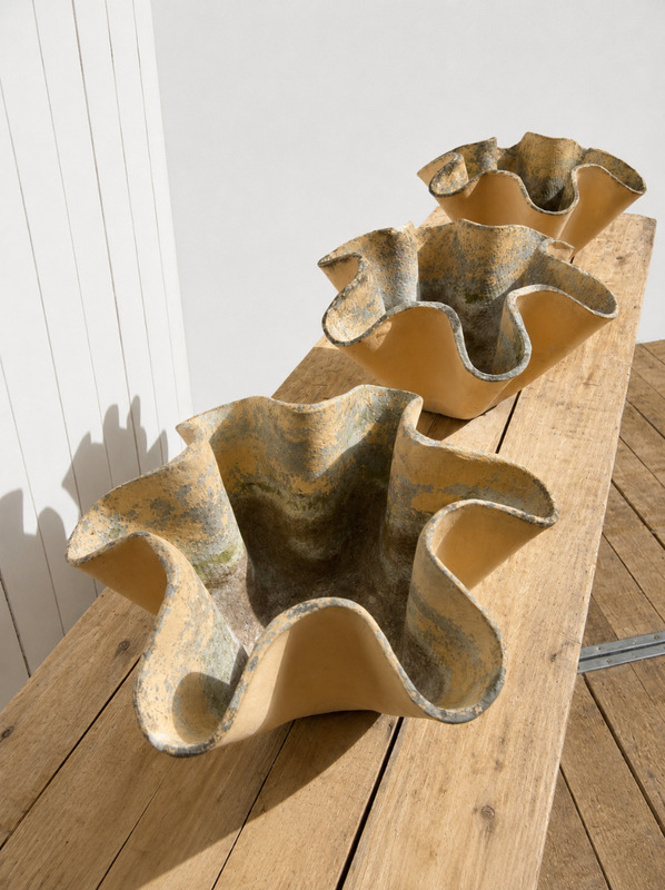 Willy Guhl handkerchief planters / Jardinieres 