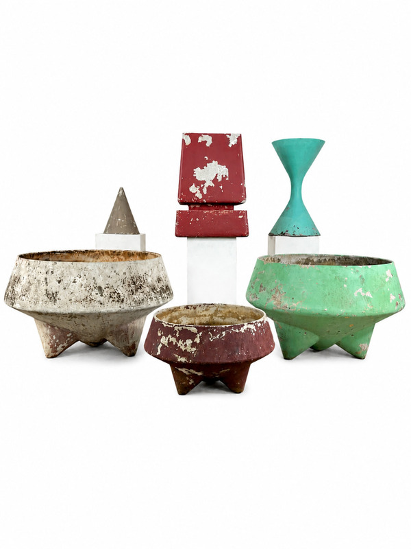 Willy Guhl planters / Jardinieres Willy Guhl